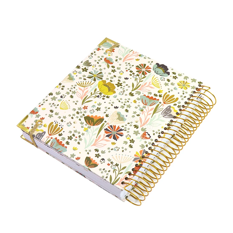 Spiral Daily planner, 2 year fancy planners organizers, best goal planner notebook