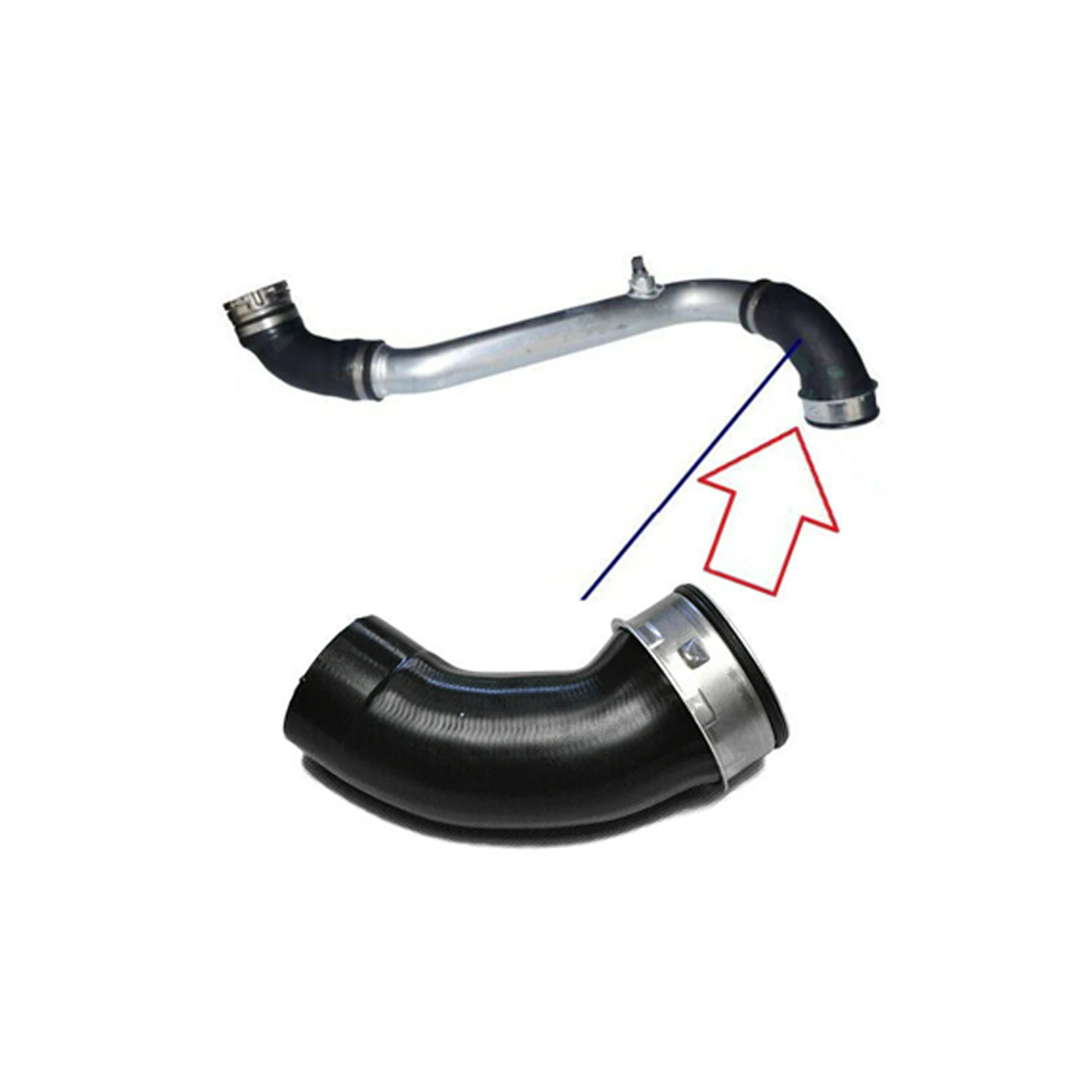  Турбошланг Ladeluftschlauch Turboschlauch Druckluft Schlauch 11617799395 INTERCOOLER pipe turbo для X5 E53 3.0D M57N