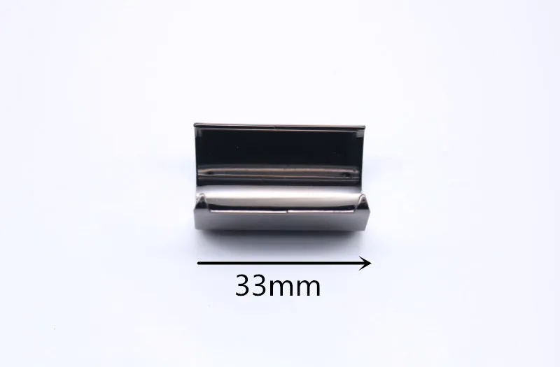 Metal Crimp Clasps Ribbon Webbing Ends Clips With Claw For Belt