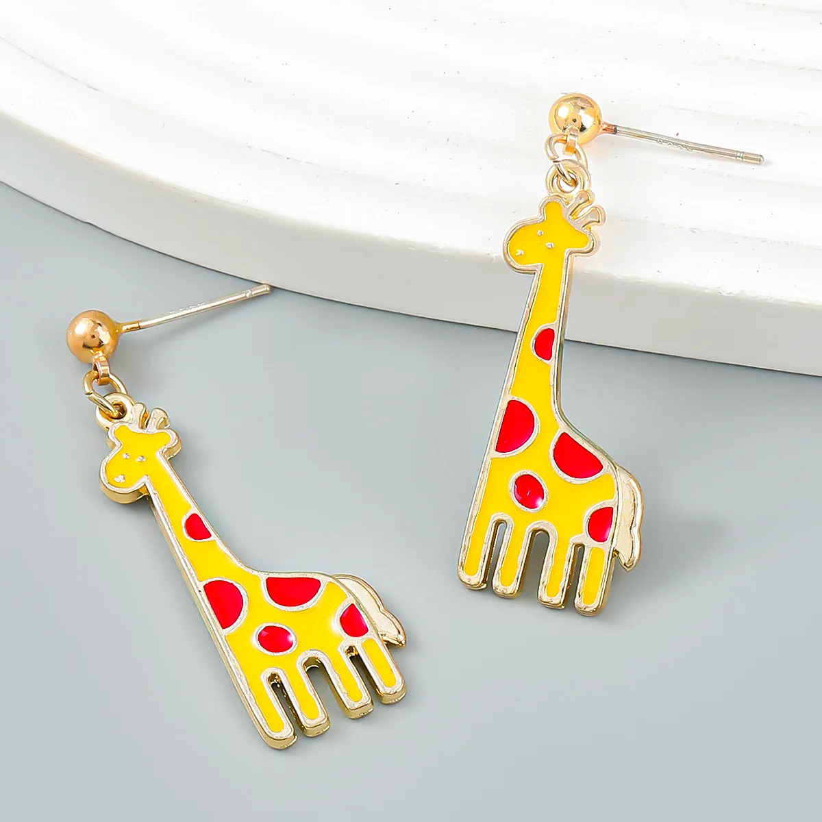 2022 Newest Gorgeous Cute Animal Charms Simply Giraffe Earrings
