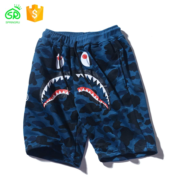 
Korean Style Camouflage Summer Loose Cotton Shorts Custom Board Shorts Men 