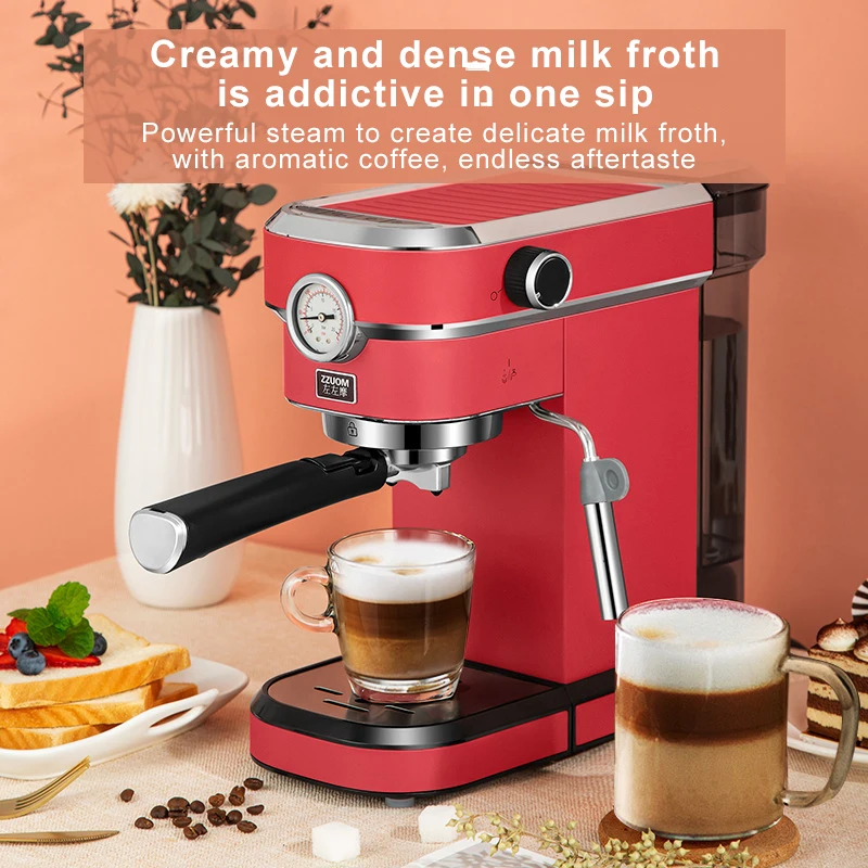 Italian Type 2 L Bean to Cup Both Household Espresso Coffee Maker and Commercial Espresso Coffee Machine