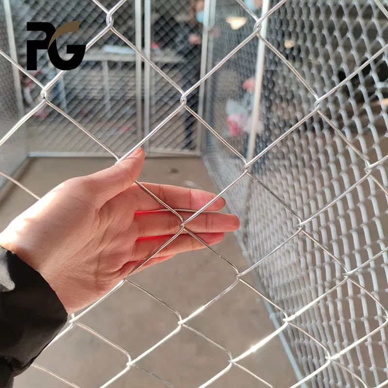 6 /9 /10 /12 Gauge Angle Post Chain Link Fence Galvanized Chain Link Fence In Malaysia