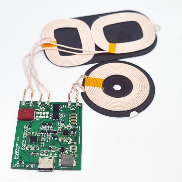 OEM Service wireless charger transmitter receiver coil wireless charging PCBA 5w/10w/20w magnetic wireless charger module