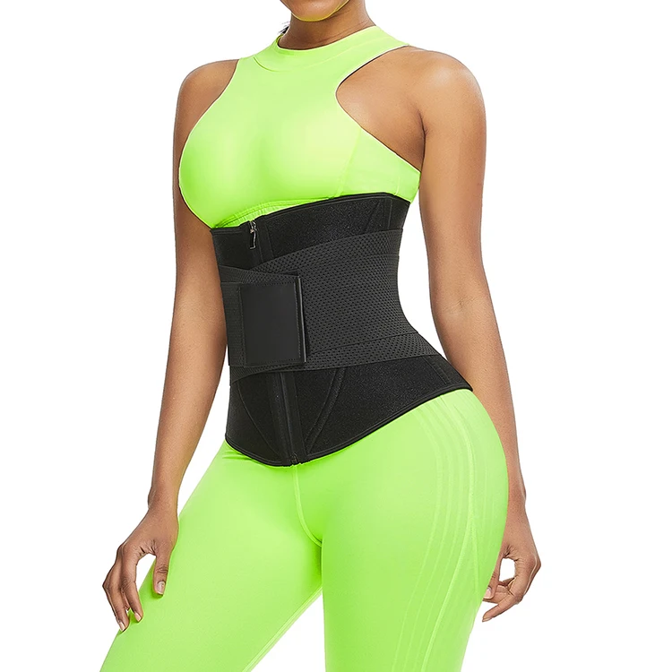
New Wholesale Custom Logo Slimming Waist Trainer Corset Black Private Label Latex Waist Trainer 