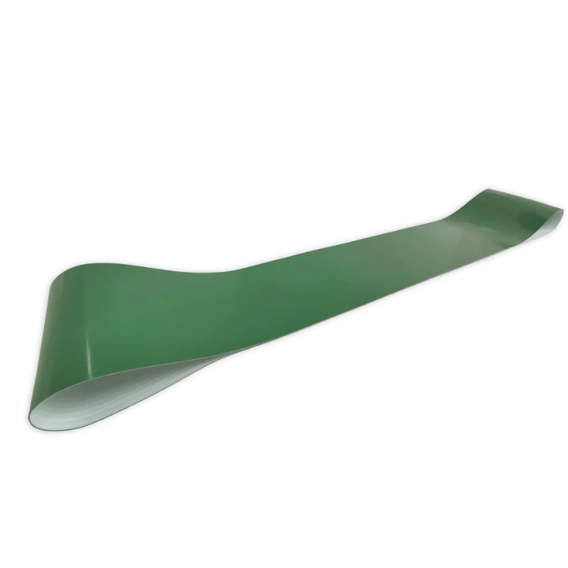small portable pvc green conveyor belt manufacturer for sale