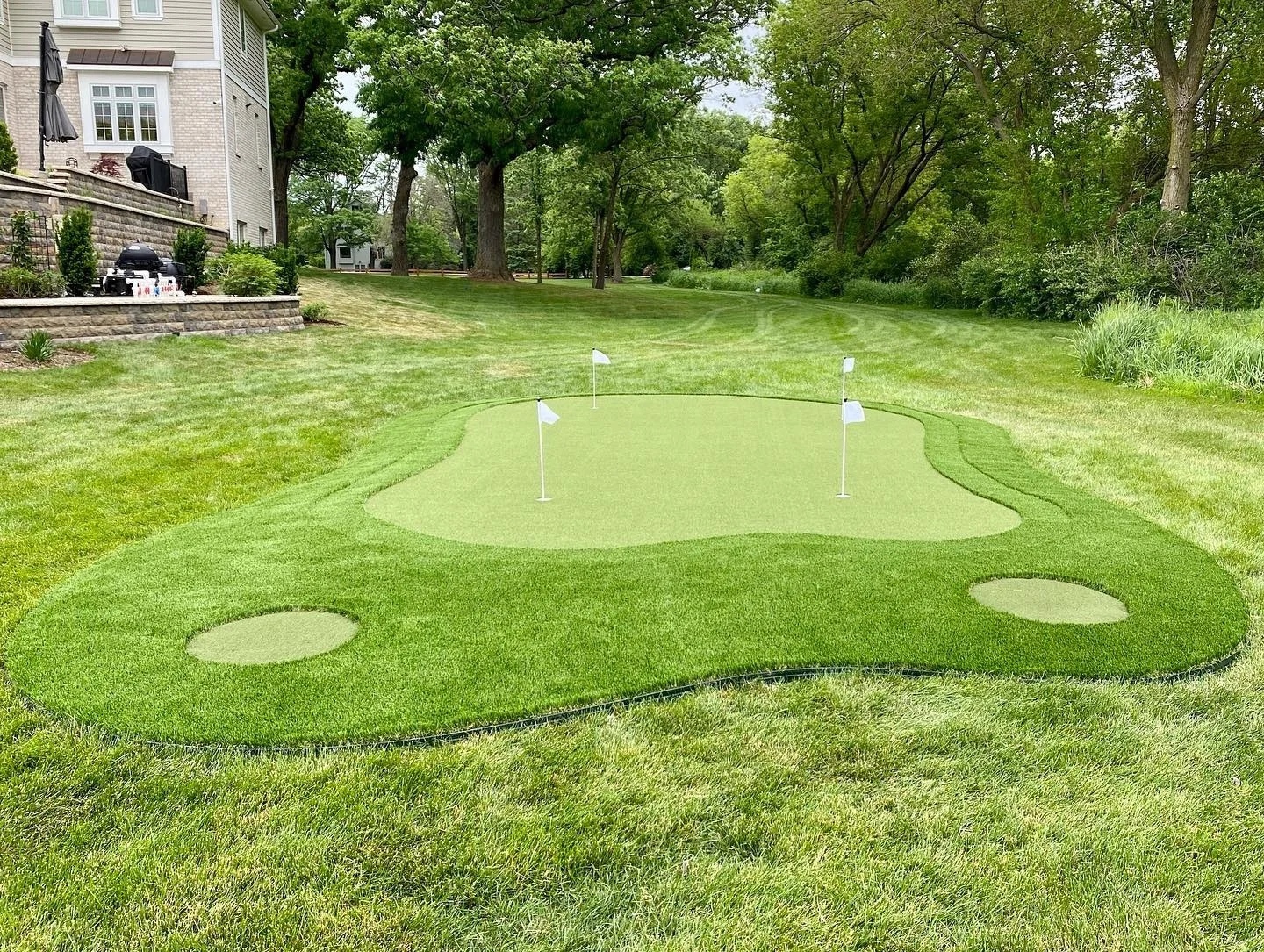 Factory Wholesale  ECO-Friendly Artificial Grass for Exterior & Interior Golf Exercise Field  Artificial Turf