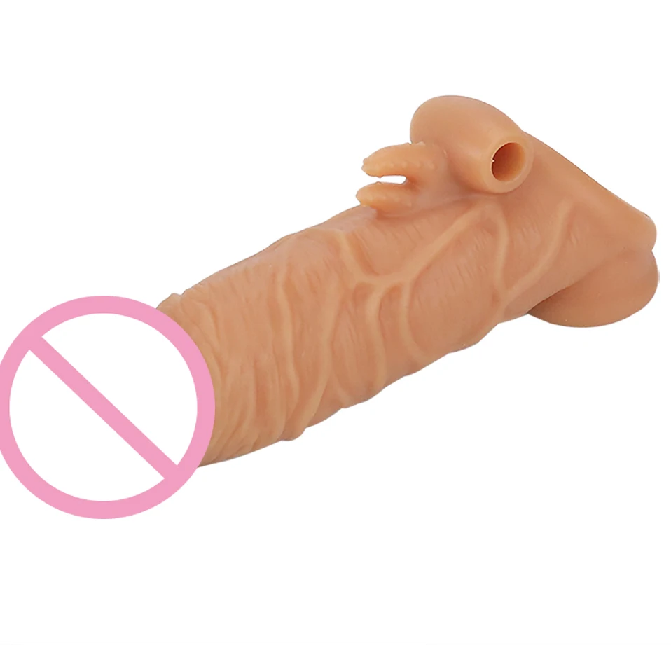 Factory Wholesale Sex Finger Clitoris Stimulator Va Penis Extender Sleeve Vibrator