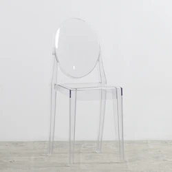Classic Sillas De Acrilico China Factory Nordic Acrylic Rental Polycarbonate Resin Plastic Modern Event Clear Stacking Chairs