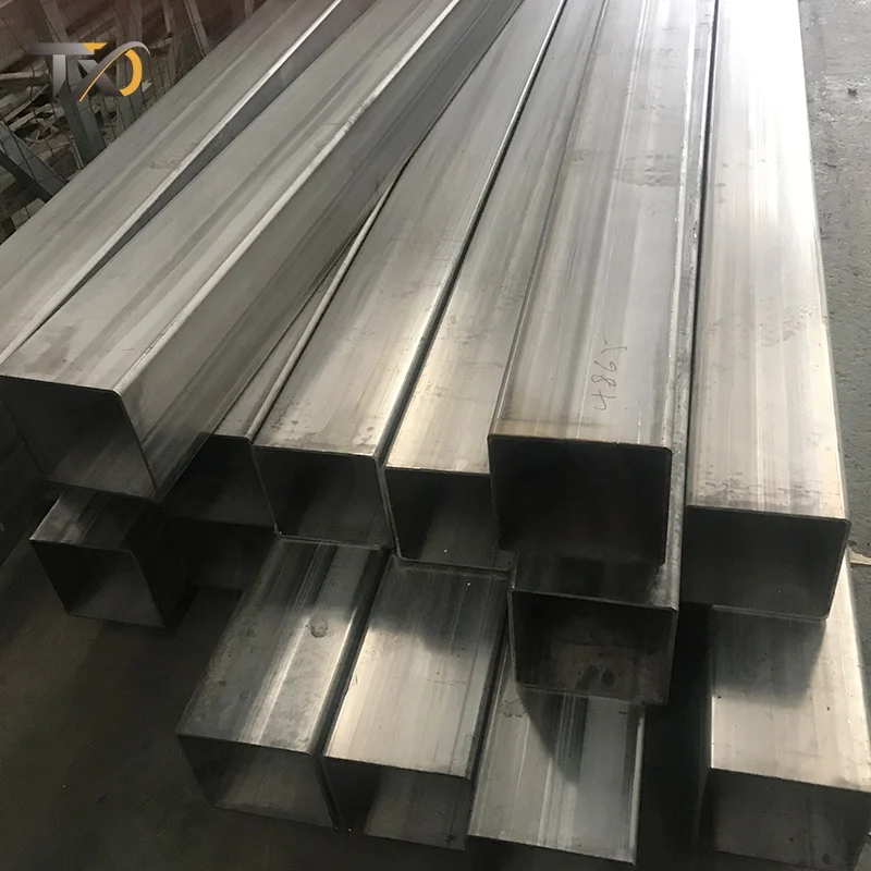 Square Hollow Steel Tube 304 Stainless Steel Capillary Tube 50mm Stainless Steel Pipe Slide Seamless Tube Pipe