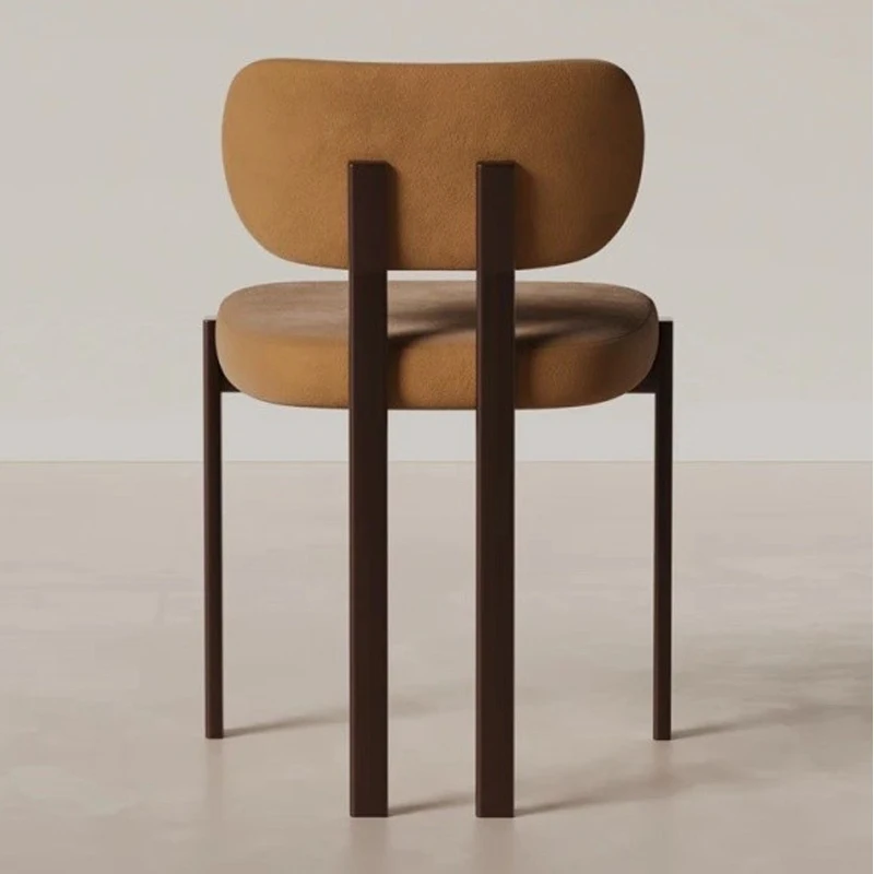 AOMISI CASA Nordic Modern Elegant Restaurant Furniture Solid Wood Kitchen Chair Dining Room Upholstery Fabric Dining Chair