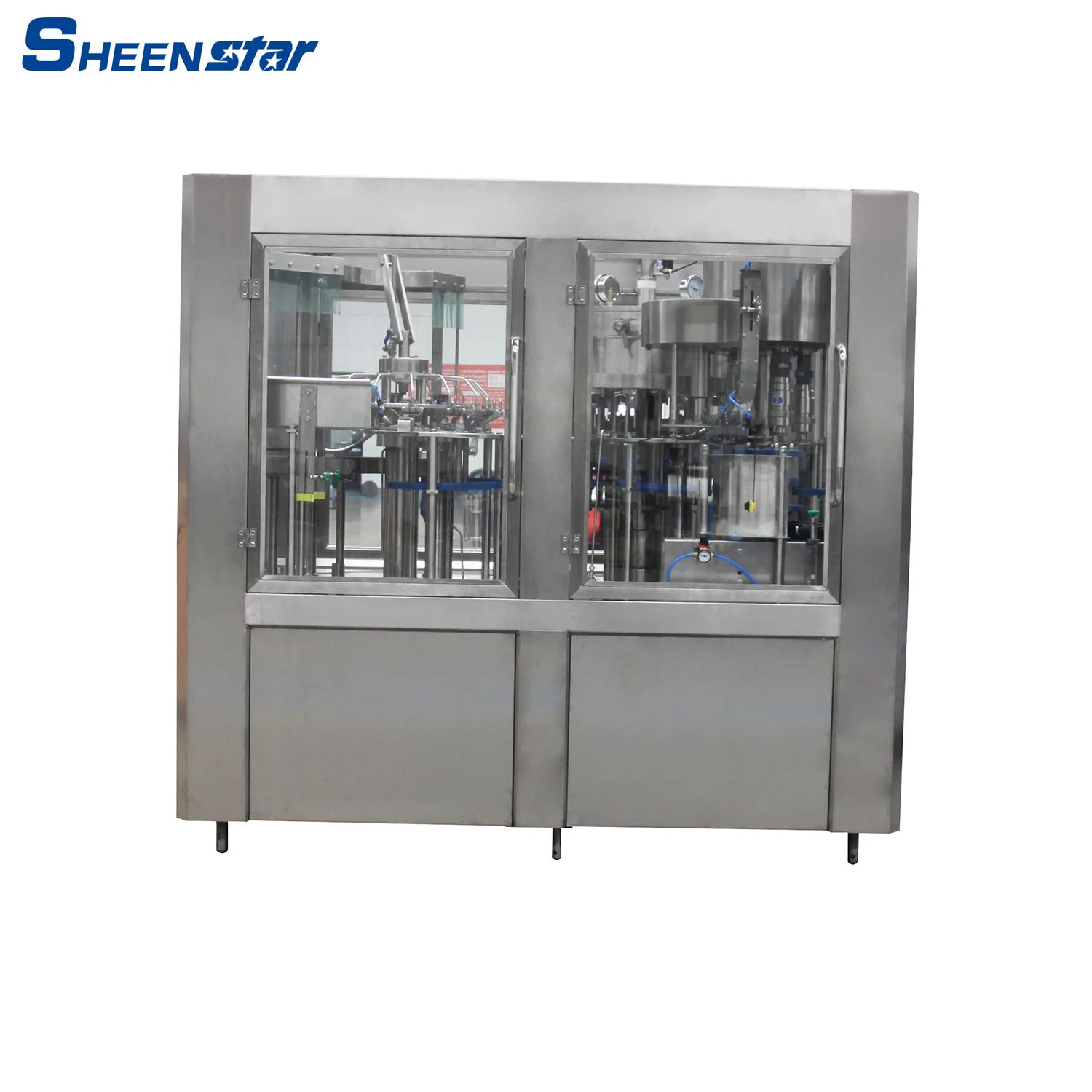 High quality carbonated drink gas water sparkling water filling machine