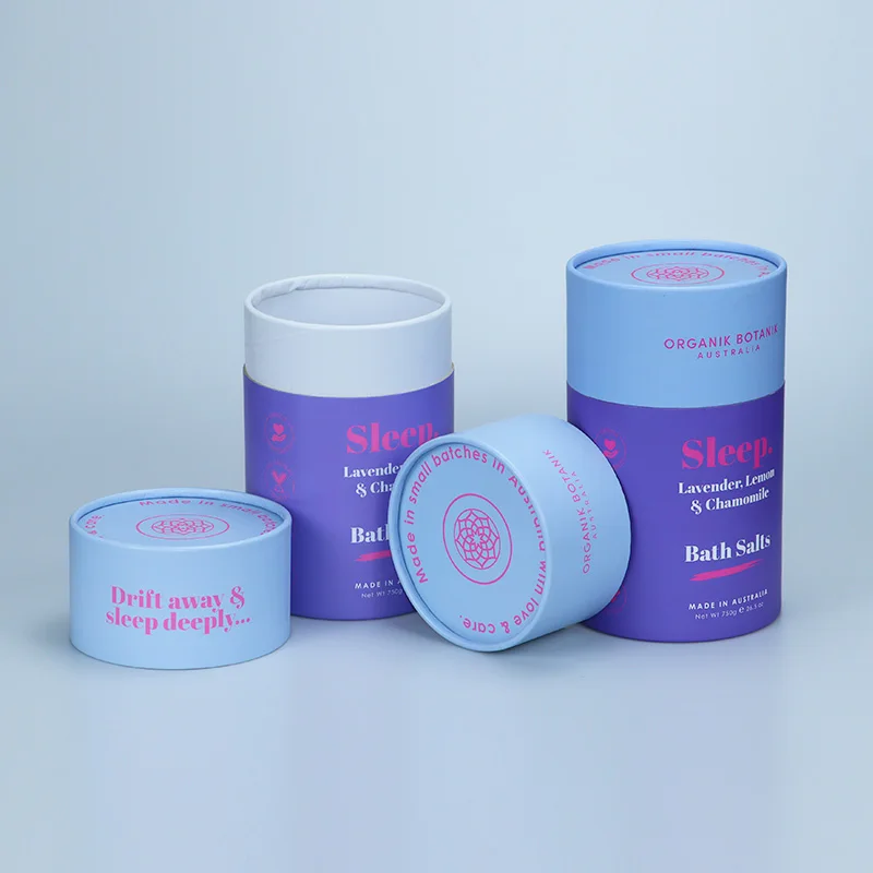 Kraft Paper Tube Weight Loss And Fat Burning Slimming Jelly Strip Protein Powder Paper Tube For Food Powders