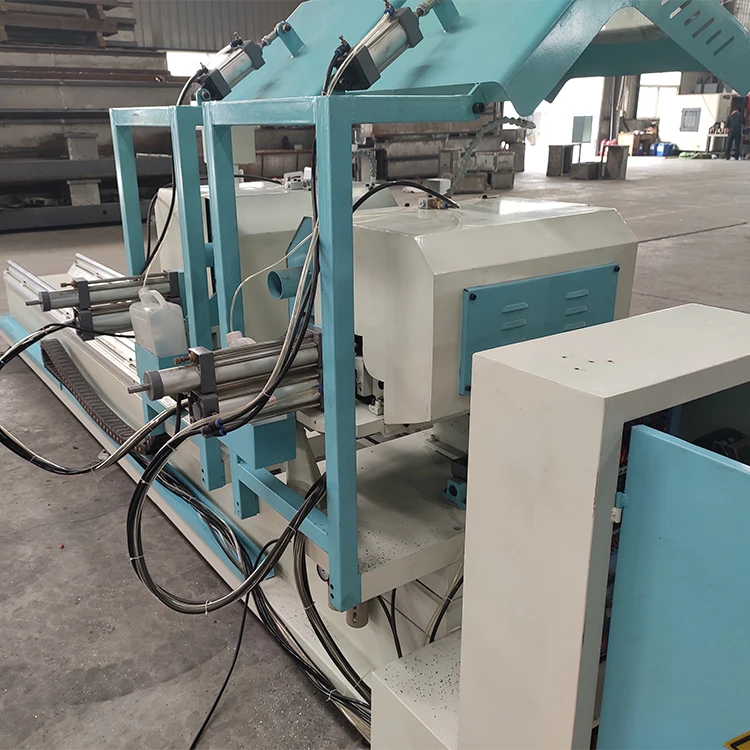 LJZ2-450x3700  Aluminum And PVC Profile Miter Saw Cutting Machine For 45 Degree