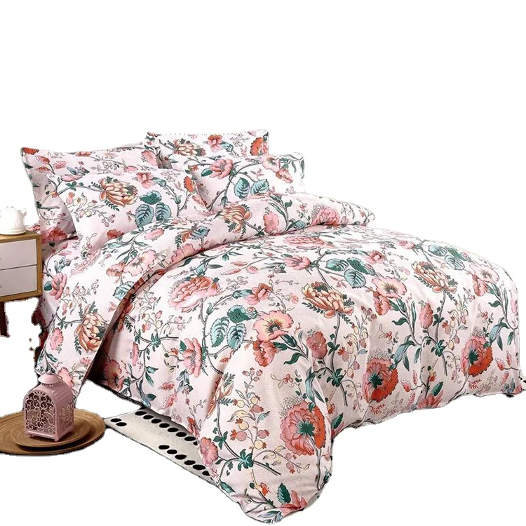 Custom Cover Pillowcases Hot African Woman Designs Quilt King Queen Size Four Piece Bedsheet Bedding Set