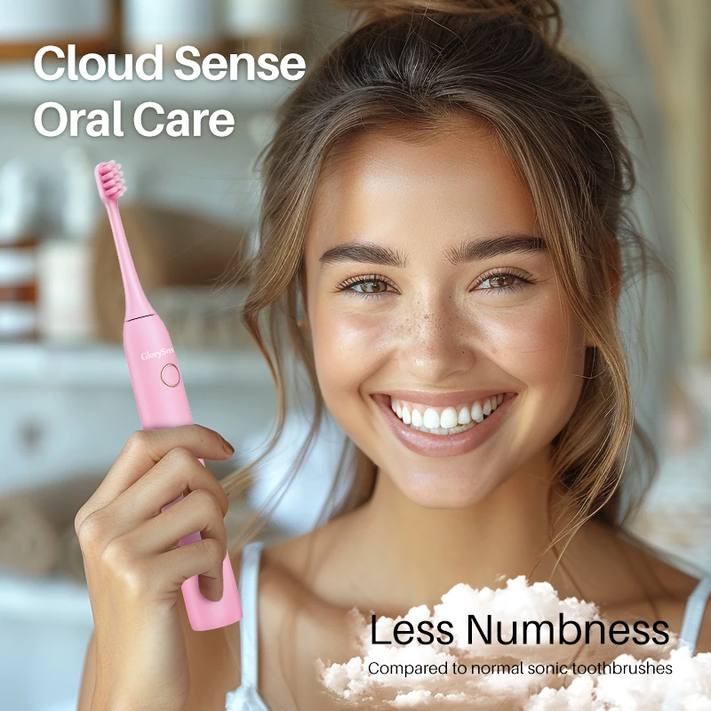 Private Label Preium Sonic Toothbrush 5 Modes Electric Toothbrushes With Toothbrush Heads