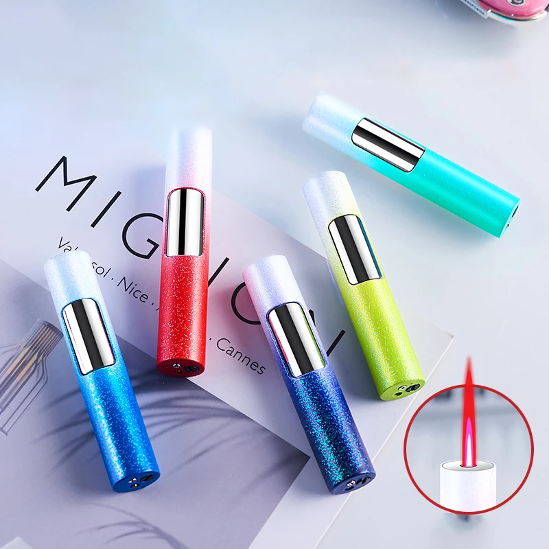 DEBANG Cigarette Lighter new design exclusive patent Windproof small Refillable custom logo windproof Lighter