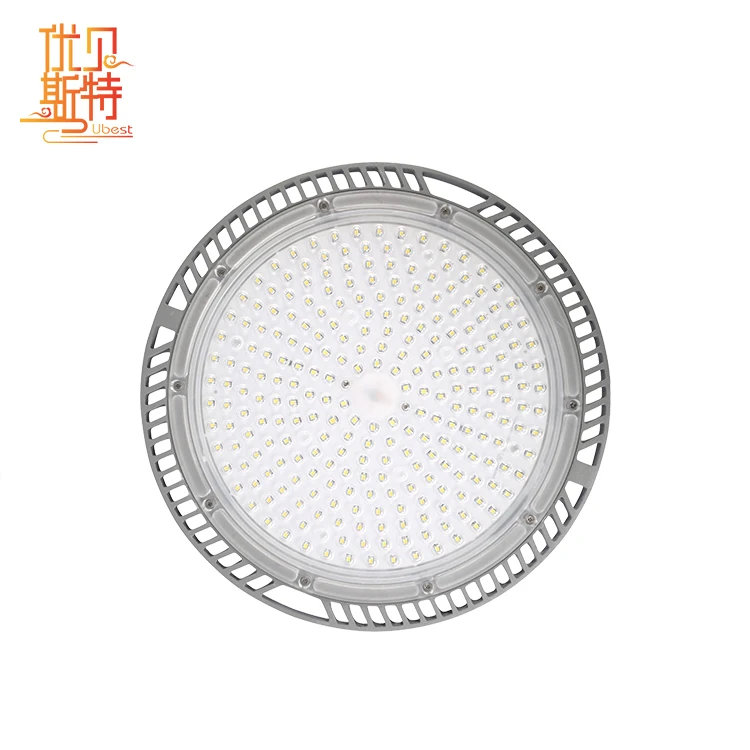 High Lumen IP66 Waterproof Round Hanging Aluminum 100w 150w 200w LED High Bay Light