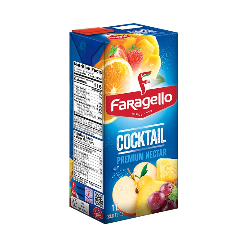 Самый популярный оптовый бренд Faragello 1 л стеклянный Банановый сок высококачественный фруктовый концентрат тропического фруктового сока