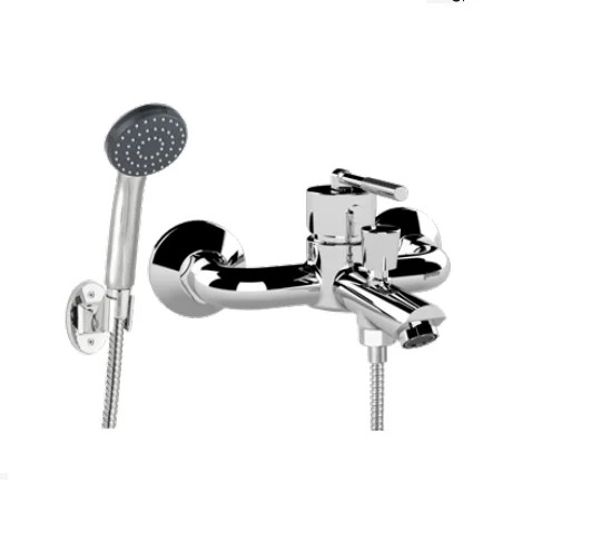 luxury grifera ducha bathroom rainfall dual hand bathroom shower set cooper hinge adjustable shower system for bathroom