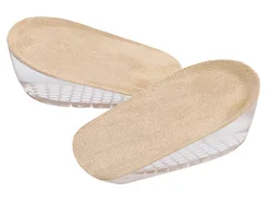 3 Layer Silicone Heel Insert Increase Taller Height Lift Men Women Shoes Insole