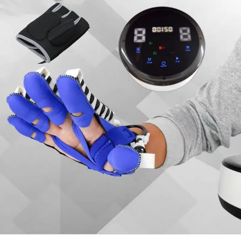 physical exercise finger hemiplgya electric hand function rehabilitation training robot glove