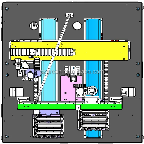 Green Duplex Laser Solder Ball  Welding Machine  LAB201 For FPC and PCB/Wire Rod and PCB/ THT Plug-in Device Welding