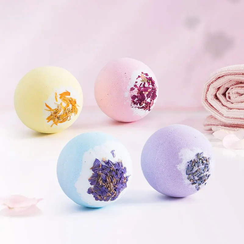 High quality surprise vegan organic private label  special customized bath bomb