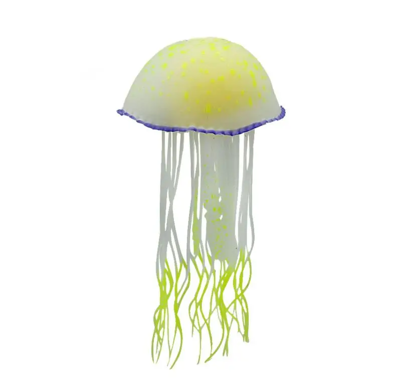 Fish Tank Fluorescence Decorations Buy Box  Jellyfish Aquarium