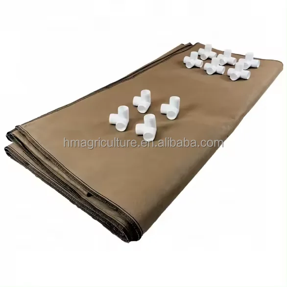 Fabric Raised Garden Bed Large Size Felt Planting Bed For Greenhouse No-till Felt Greenhouse Bed