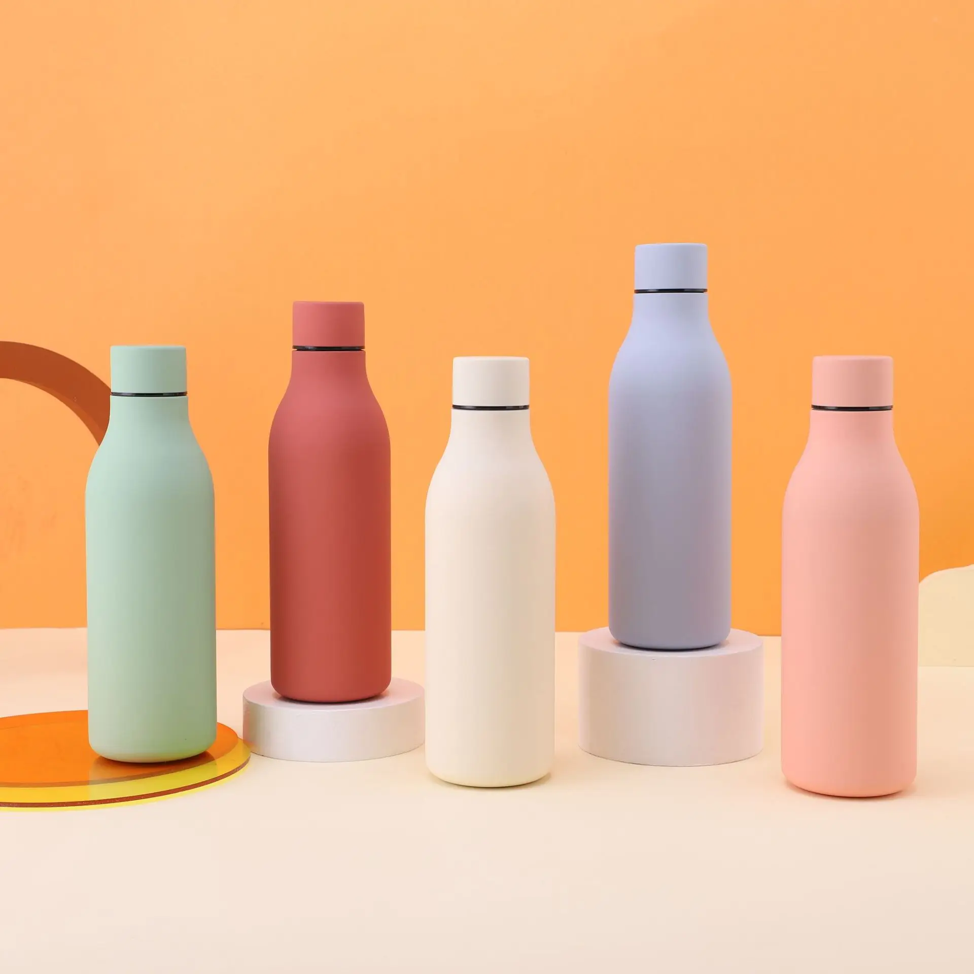 Hot selling 550ml insulated 304 double wall stainless steel vaccum water bottles