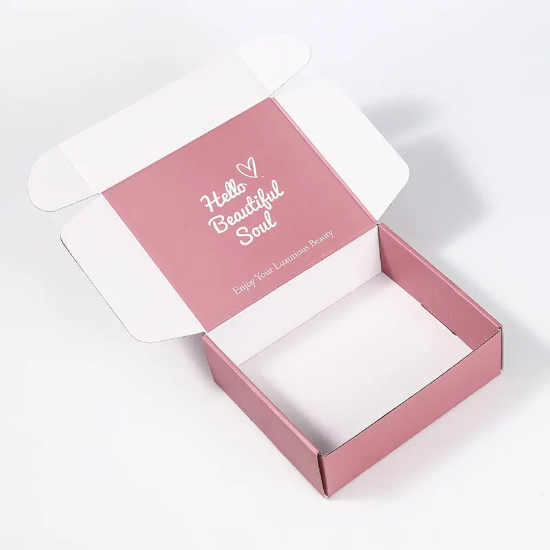 Bangdi Factory Custom Logo Rigid Toy Shoes Underwear Foldable Gift Corrugated Paper Packaging Box UV Foil Socks Shipping Mailer