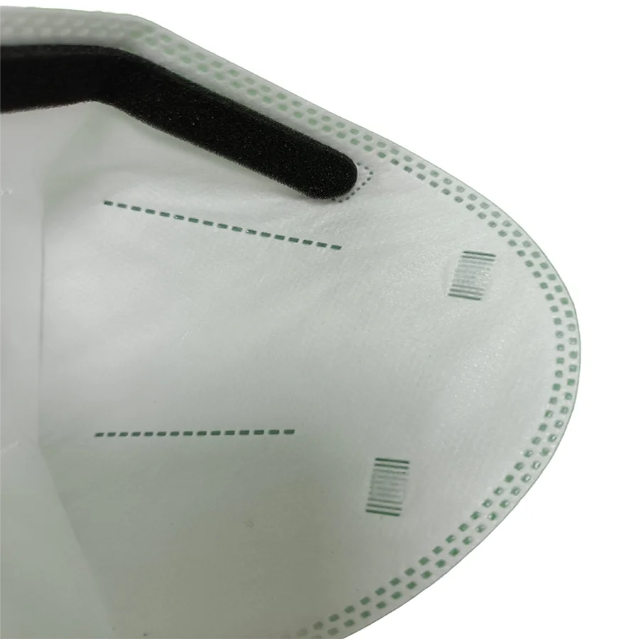KN95 Facemask AS/NZS Respirator Breathable & Comfortable Foldable Safety Mask with Head Strap for Tight Fit