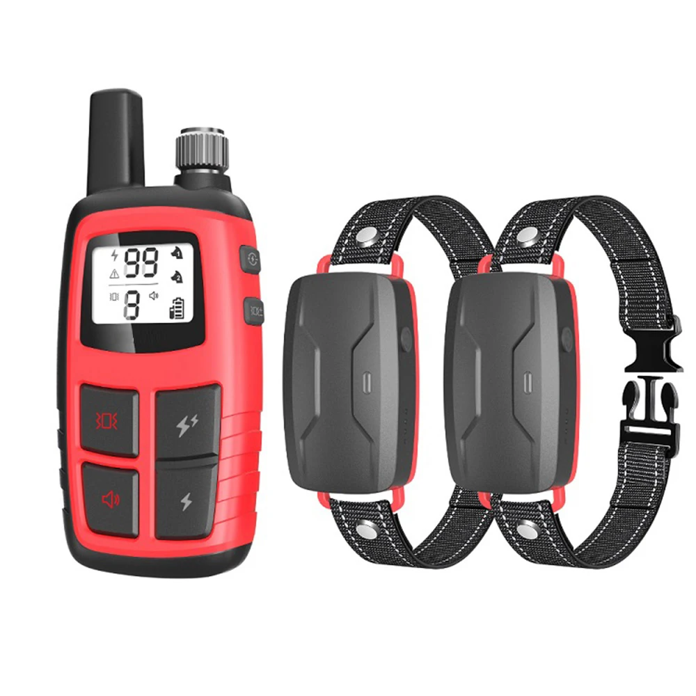 AD D01 IPX7 Remote No Shock Strong Vibrating Beep Electron Dog Tactical Training Device Bark Collar for Dogs Pet All Breeds Size