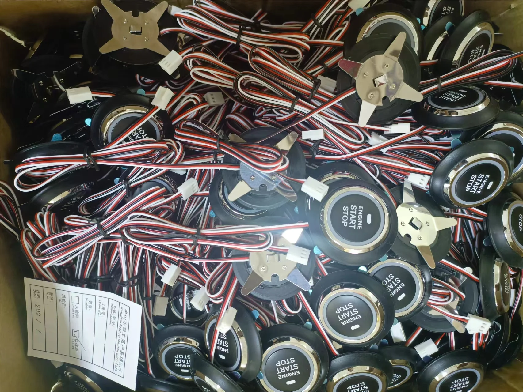 Universal Car Remote Start Stop PKE  car alarm anti-hijacking  Keyless Entry System Engine Start Stop smart key push button