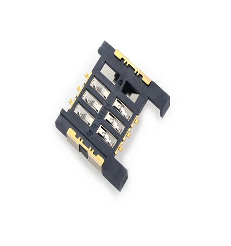 MUP-C708 Factory Supply Best selling High Quality SMT Type SIM Card Holder Connector Pcb  Socket for Access Control POS HDTV