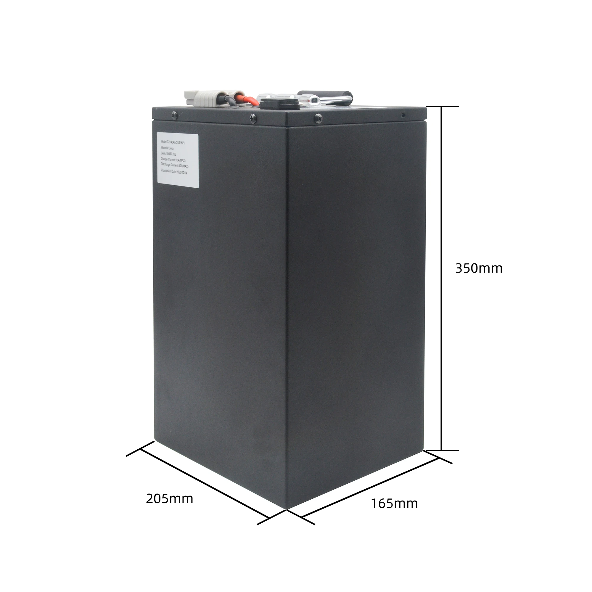 Ebike Lithium Battery Pack Rechargeable 72V 40Ah 18650 Lithium Ion Power Battery DIY 36V 48V 60V for Electric Motorcycle