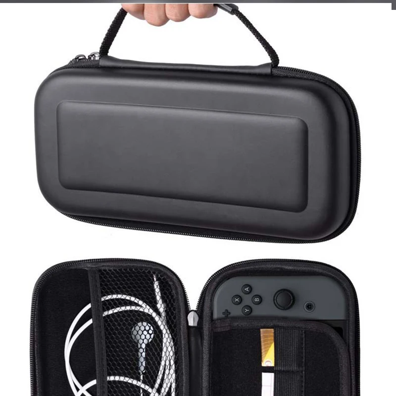 Custom EVA Hard Case for Nintendo Switch New Video Game Player Carry Bag with Travel Storage Features
