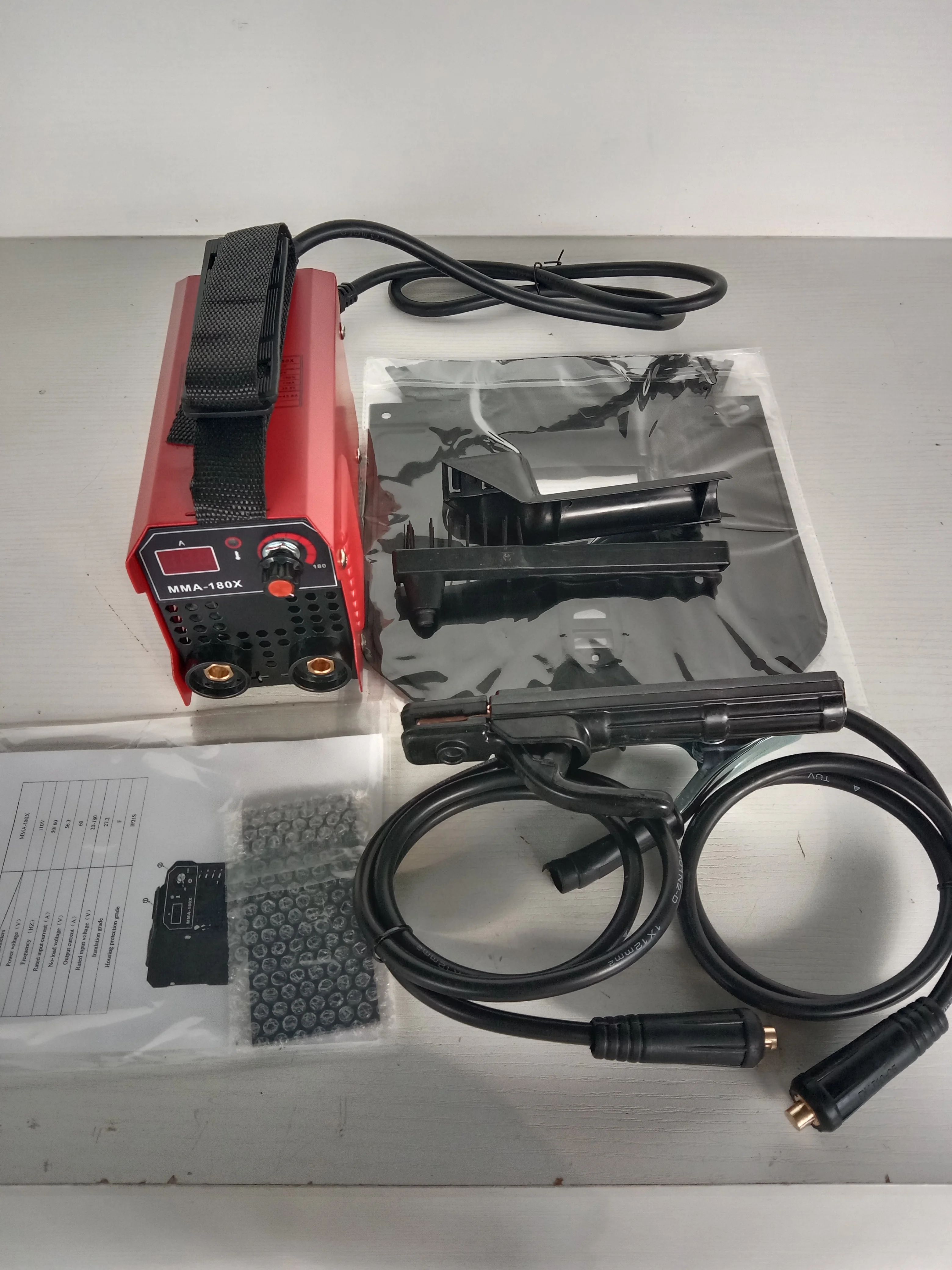 Excellent! 110V/220V High Efficiency Portable Arc 180 Mini Welder MIG/MMA/TIG/ Igbt Inverter  Electric Welding Machine For Weld