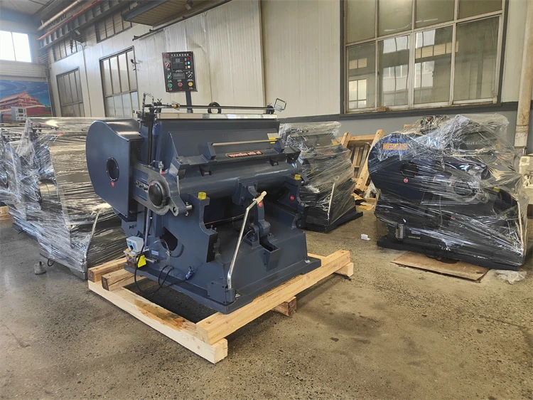 High Precision Corrugated Carton Manual Die Cutting And Creasing Carton Box Making Machine