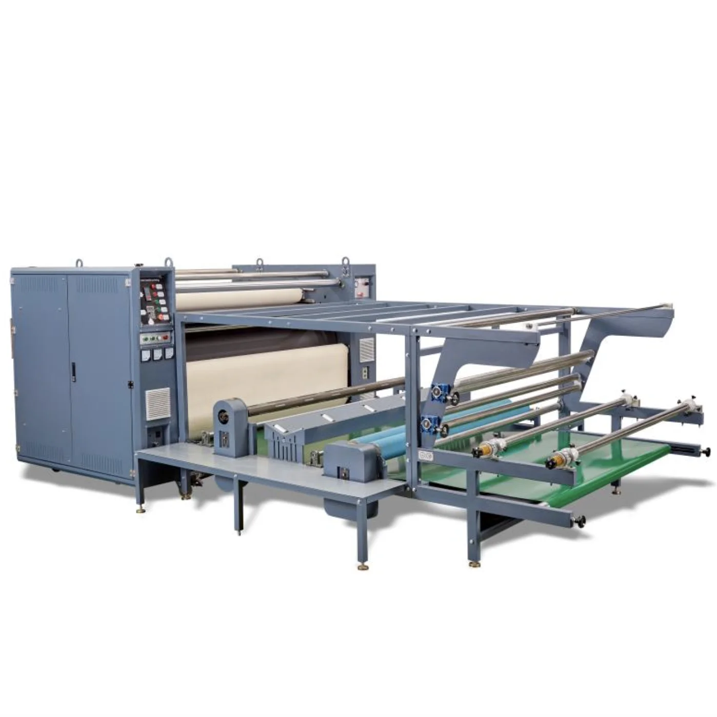 Oil Drum rolling calandra machine sublimation 1.7mt/2.0mt/2.5mt