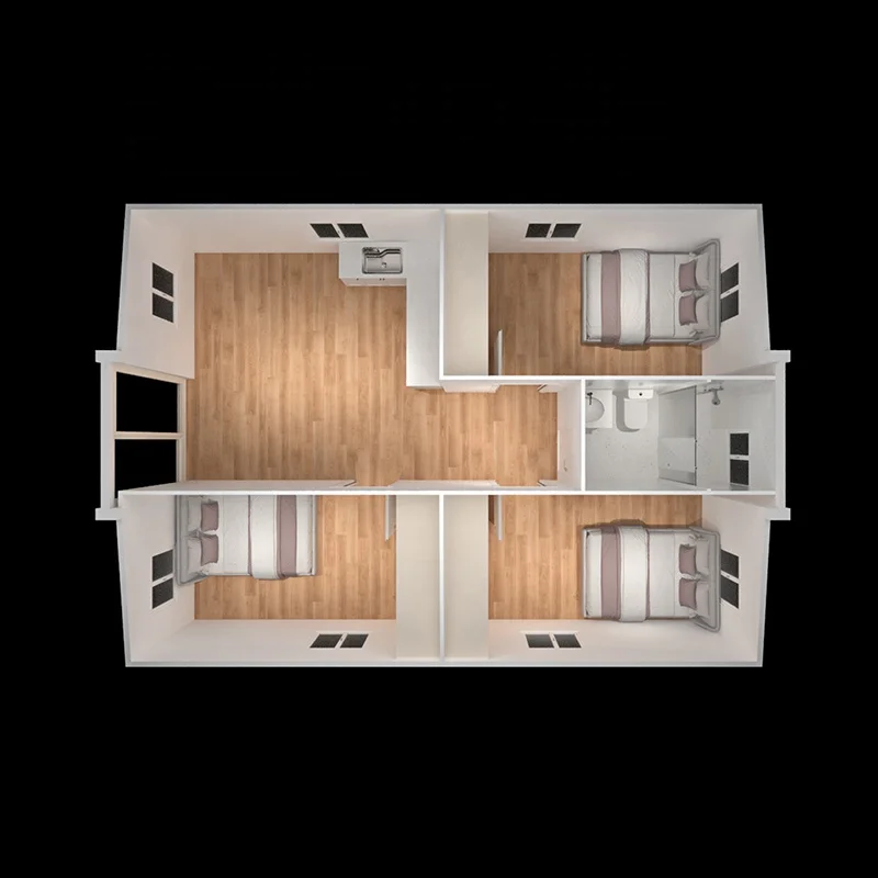 Wholesale Container Prefabricated Innovations Potable Big Cheap Homes 40ft Luxury House In Complete Kit