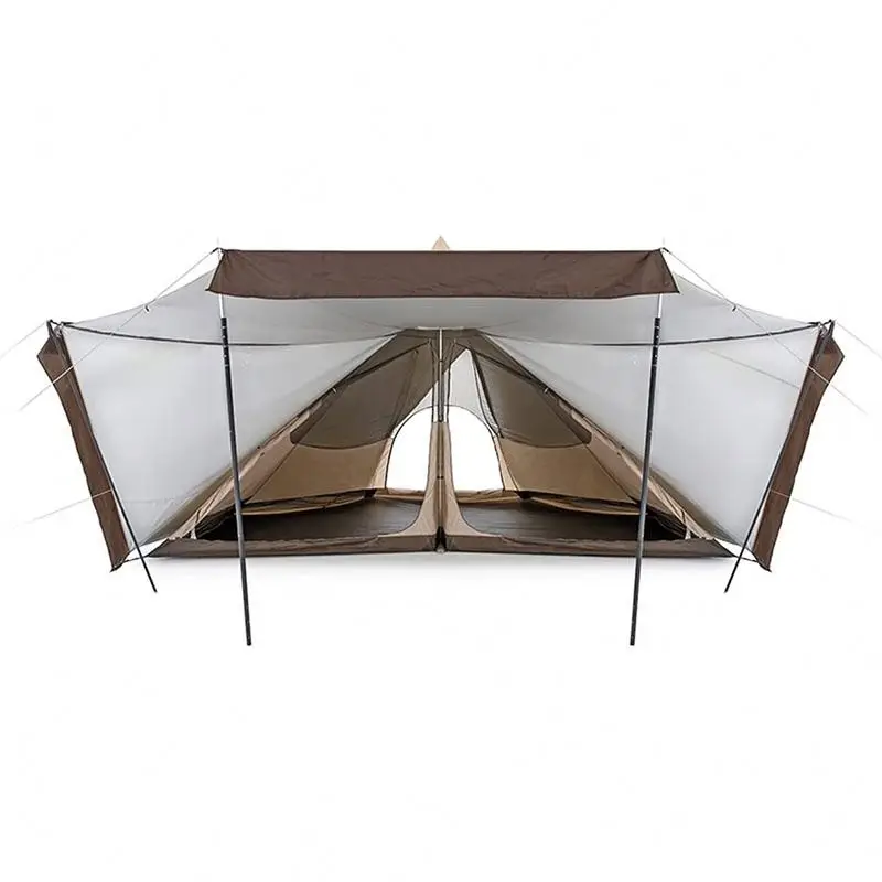 Dream House Outdoor Waterproof Cotton Canvas Family Camping Bell Tent