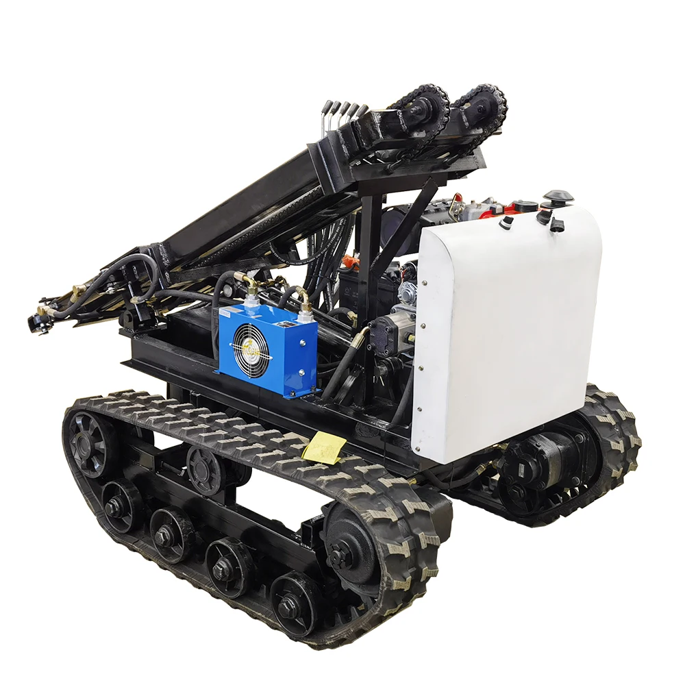 Crawler portable dth drilling rig DTH mining drilling rig equipment for Energy Mining