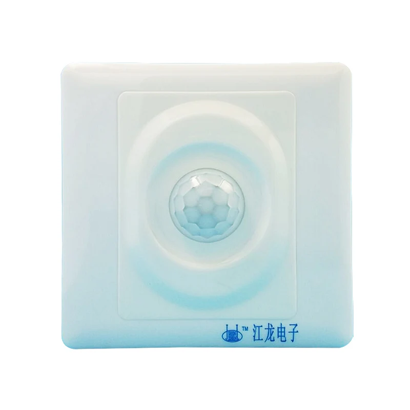 High-power relay pir sensor human body induction switch adjustable 86mm corridor timing automatic controller LED energy saving