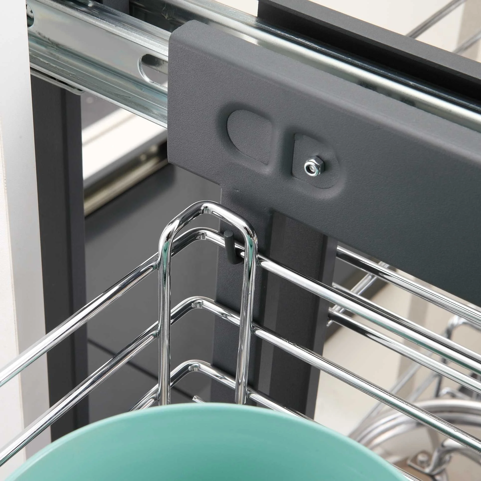 2021 Hot sale saft close kitchen magic corner cabinets pull-out wire basket