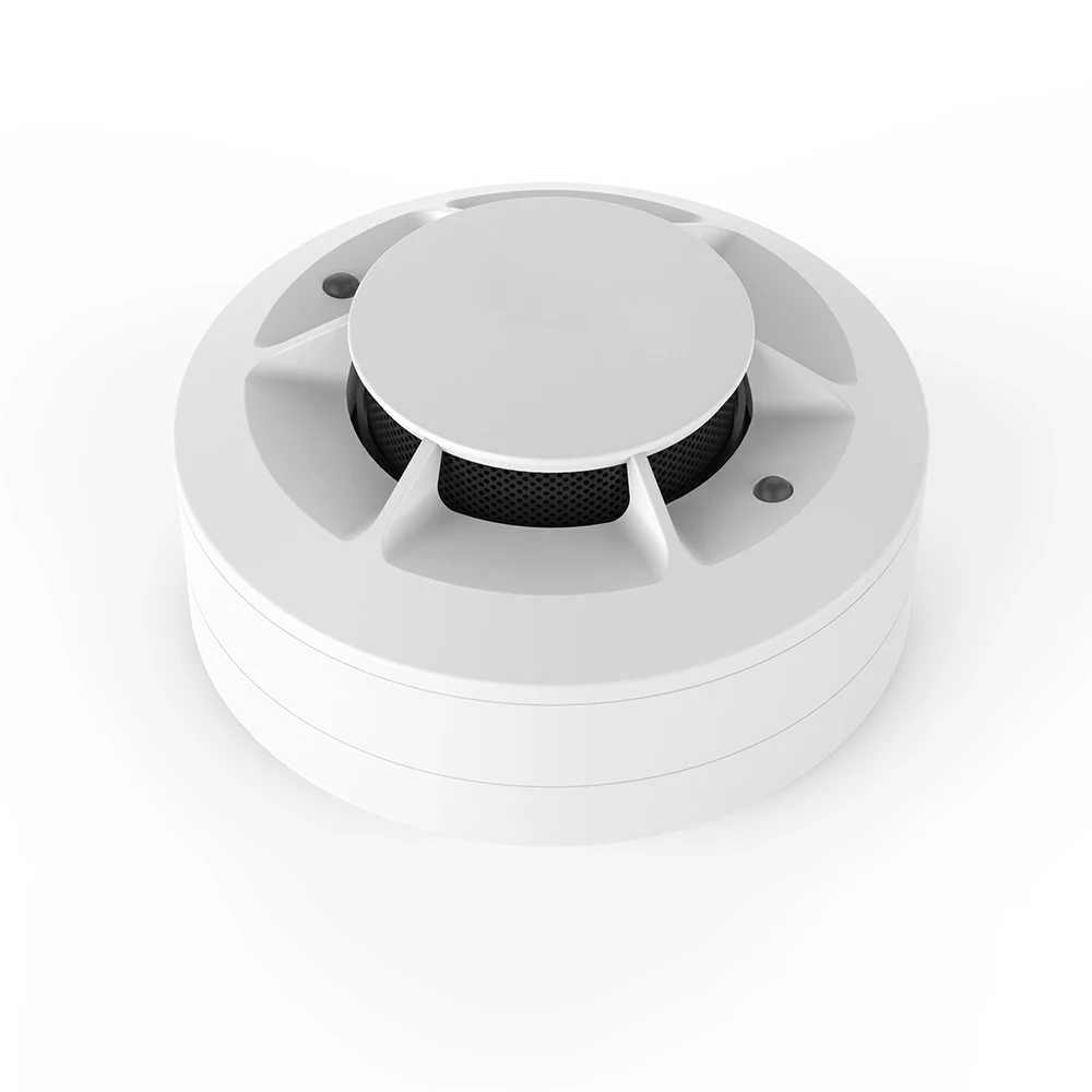 Smoke Alarm System Conventional Photoelectric Fire Alarm Somke Detector With Relay Output High Immunity To False Alarms