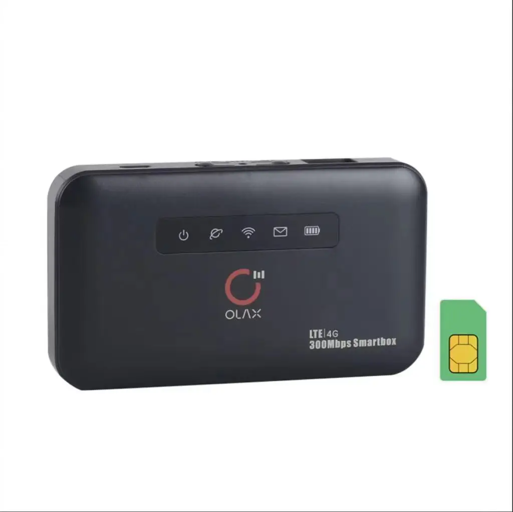 OLAX 4G Hotspot маршрутизатор LTE WiFi беспроводной маршрутизатор 300 mbps MIFIS с портом RJ45 Gigabit Pocket 4G 5G Мобильный маршрутизатор WiFi