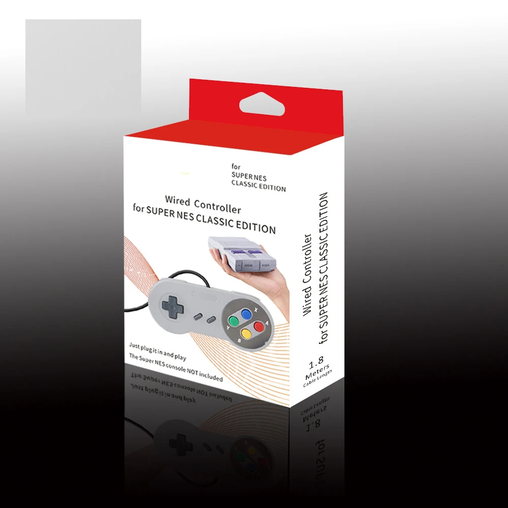 
USB Wired Classic Controller for SNES Retro Gaming Nintendo Classic Gamepad Joypad for PC 