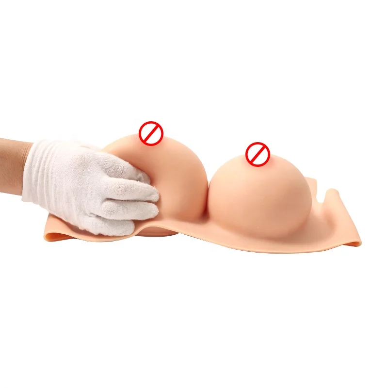 2023 Realistic Crossdresser Silicone Artificial Breast Form Silicone breast form Cosplay fake breasts huge fake boobs
